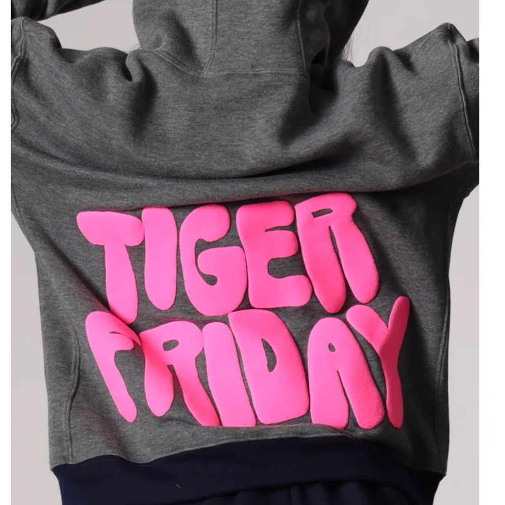 Tiger Friday zip up hoodie